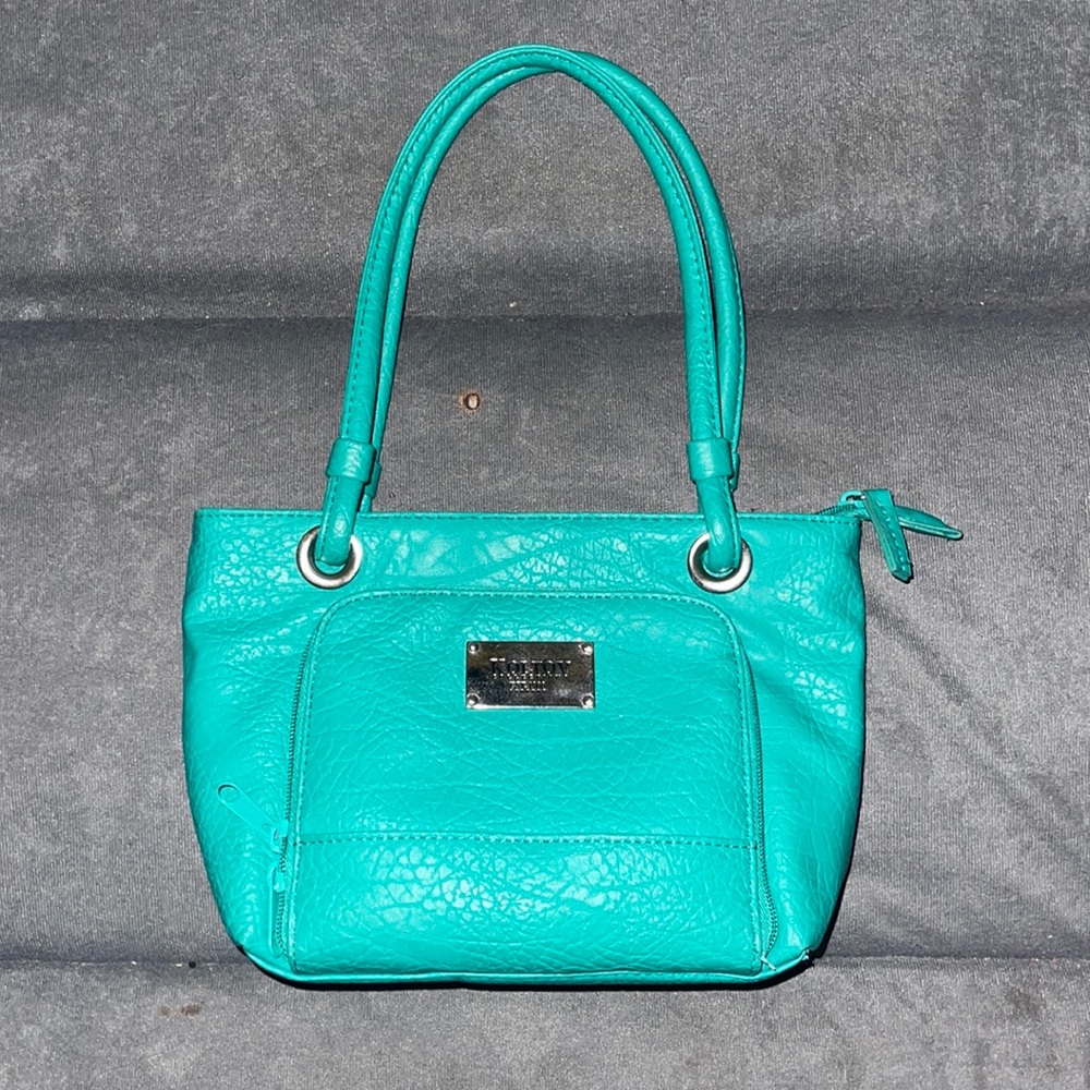 Teal purse from the KOLTJOV collections EST. 1988